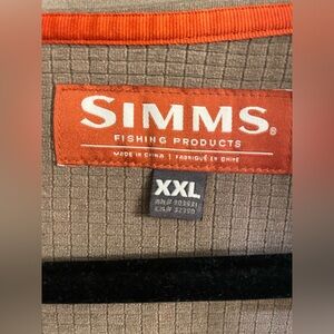 Simms Tan Half Zip XXL